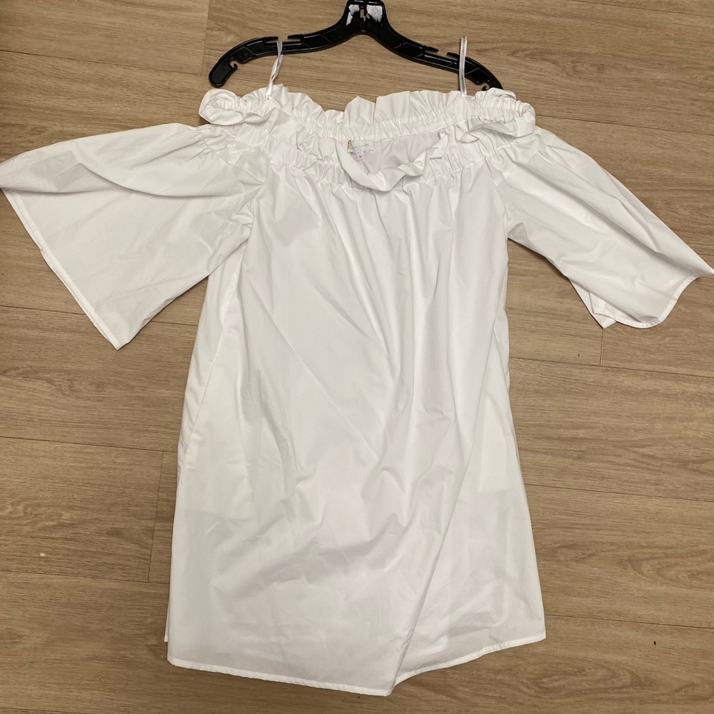 Corey Lynn Calter Off the Shoulder Dress